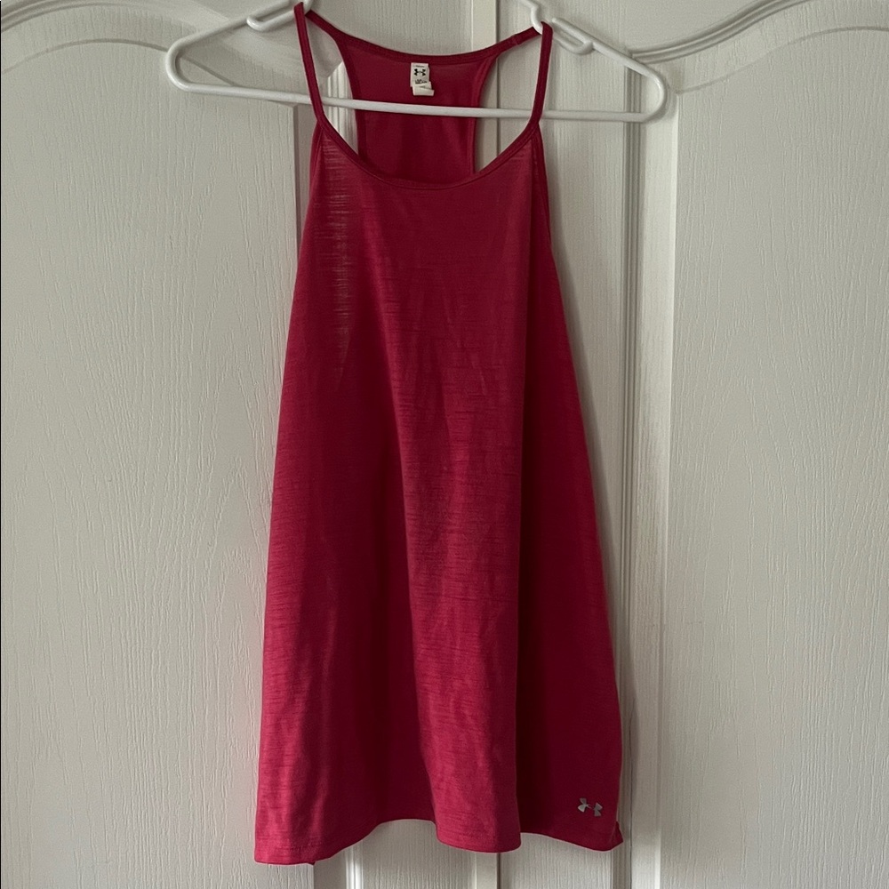 Under Armour Women's Bright Pink Tank Top